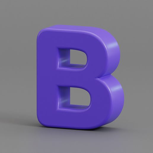 Alphabet B Letter