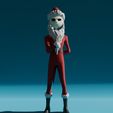 0002.jpg Christmas Jack Skellington Low Poly