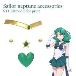 1.jpg Sailor neptune accessories STL 3Dmodel for print