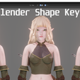 5.png Elf Archer - Realistic Female Character - Blender UE5 Unity - 40 animations