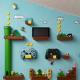 20190526_235938.jpg Super Mario World Nintendo Switch Controller Pro Joy Con Support mural pour console Nintendo