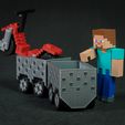 DSC05202.jpg STL file Minecraft Steve's Trolley・3D printable model to download