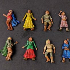 37837550_10156610644887300_2026155207049609216_n.jpg Free STL file 28mm Dead Female Villagers・3D printing idea to download