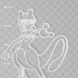 mewtwo.JPG mew two pokemon cookie cutter