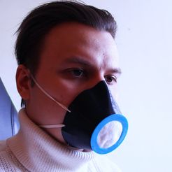 cultsh.jpg Archivo STL gratis Máscara facial con filtro cambiable - COVID19・Modelo para descargar y imprimir en 3D