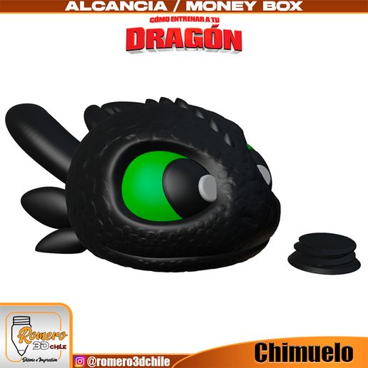Alcancia Chimuelo / How to Train Your Dragon