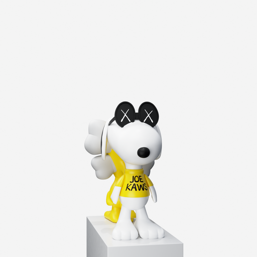 🗿 Kaws Snoopy x Woodstock・ STL File for 3D printing・Cults