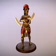 sekmeth5.png Statue model of Sekhmet Egyptian Godess 3D print model