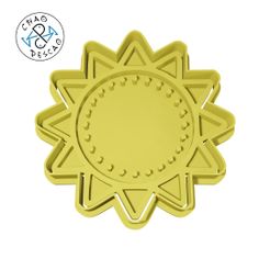 Summer05.jpg STL file Sun - Summer (no 5) - Cookie Cutter - Fondant - Polymer Clay・Template to download and 3D print