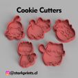 Gatos.jpg Cat Cookie Cutter Set - 5 Adorable Designs