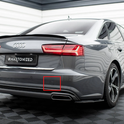 🚗 Audi A6 C7 (2014–2018) S-Line – Rear Bumper Tow Hook Cover