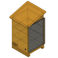 Beehive_Jataí_II_Mini.png Meliponia Project - Jataí Beehive (Colmeia para abelha Jataí)
