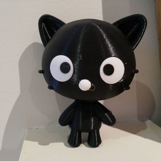 👋 Chococat (チョコキャット, Chokokyatto) from Hello kitty・Free STL File for ・Cults