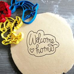 welcome-home.jpg Bienvenue chez vous, maison à l'emporte-pièce + contour