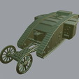 FullAssembly2.png TANK MARK I (WW1, British Empire, 1916)  + trolley