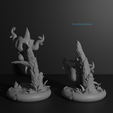 Phantump6.png Phantump 2 poses presupported 3D print model