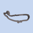 model-1.png Baleen Whale (1) COOKIE CUTTERS, MOLD FOR CHILDREN, BIRTHDAY PARTY