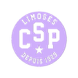 Logo limoge csp v1.stl Logo limoges CSP basketball
