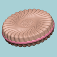 3-d.png Cookie Mould 03 - Biscuit Silicon Molding
