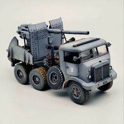 Breda 52 with 90/53 Self-Propelled Gun (Italy, WW2)