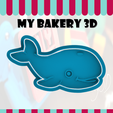 Ballena.png COOKIES CUTTER / EMPORTE-PIÈCE / MARINE ANIMAL COOKIE CUTTERS