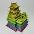 20210129_202601_large.jpg Descargar archivo STL Castillo de Himeji • Objeto imprimible en 3D, izukaarts
