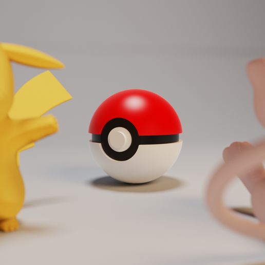 🤓 Pokéball - Customizable Design・ STL File for 3D printing・Cults