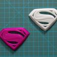 Capture d’écran 2017-03-20 à 12.18.08.png Free STL file Man of Steel Superman Logo・3D printing design to download, DREIDK