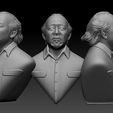 m07.jpg Mr Miyagi -Pat Morita -Printable 3D print model
