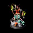 Ratkin-Siege-Missile-Commander-from-Mystic-Pigeon-Gaming-1-B.jpg 3D file Ratkin Warlock Engineer With Missile Launcher | Fantasy Resin Miniatures・3D printer design to download