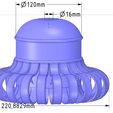 spot02-21.jpg Lights Lampshade spot02 for real 3D printing