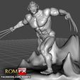wolverine weapon x impressao10.jpg Wolverine Weapon X - Figure Printable 3D