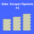 3 4.png Cake Scraper / Spatula - Model #3