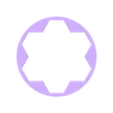 Hexagon_8_Color_Purge_Test_08.stl 8 Color Purge Tests