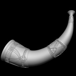 Horn_1.jpg Cuerno de Boromir el señor de los anillos 3D ARCHIVO DE DESCARGA DIGITAL