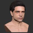 23.jpg Handsome man bust ready for full color 3D printing TYPE 1