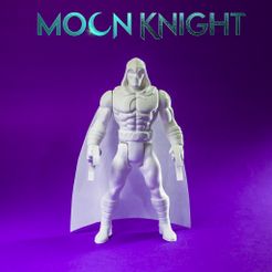 1.jpg Télécharger fichier STL Moon Knight Articulated Print-in-Place • Modèle pour imprimante 3D, lacalavera