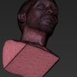 27.jpg Omar Little from The Wire bust 3D printing ready stl obj formats