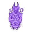 1 Anubis CNC Relief Model.obj 阿努比斯数控浮雕模型
