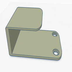 air_filter_bracket.PNG Archivo STL gratuito Soporte del filtro del acondicionador de aire del rack del servidor.・Design para impresora 3D para descargar