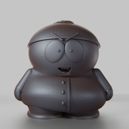 Cartman 3D Print Model - South Park Character Statue