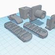 Spectre-M4.png ay/ echo 1 Spectre M4 barrel adapter, stock adapter, rear sight, rear plate, 4 slot & 7 slot front rail