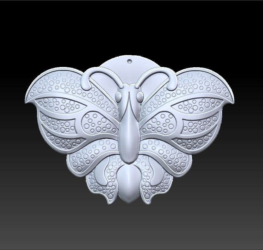 butterfly_artistic3.jpg Download free STL file butterfly • 3D printing model, stlfilesfree