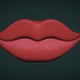 08.jpg Figurine Lips 3D print model