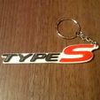 S4.jpg Honda Civic Type-S Keyring / Keyfob / Bag Charm