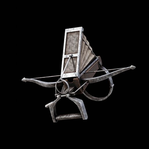 0025.jpg BERSERK REPEATED CROSSBOW Cosplay Replica of Guts Gear STL Fan Art Model