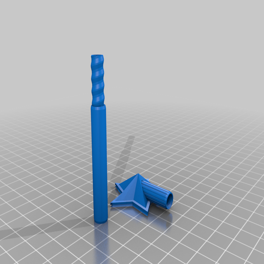 Salt and Pepper Wand Shaker - 3D model önizlemesi