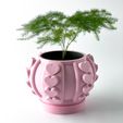 misprint-7984.jpg The Frenor Planter Pot with Drainage | Tray & Stand Included | Modern and Unique Home Decor for Plants and Succulents  | STL File