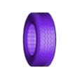 tyre.stl LAND ROVER DEFENDER 110 TYRE RIM