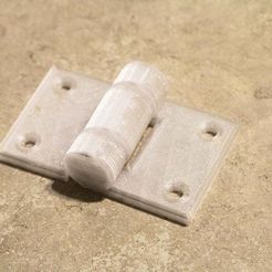 IMG_0409_pip_hinge.jpg Free STL file Parametric Print-in-Place Hinge・3D print design to download